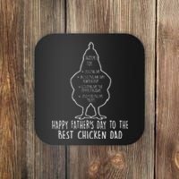 Thanks For Loving Me Building Me My Own Coop Fathers Day Coaster