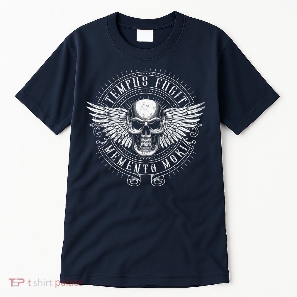 Tempus Fugit Memento Mori Latin Phrase Tall T-Shirt
