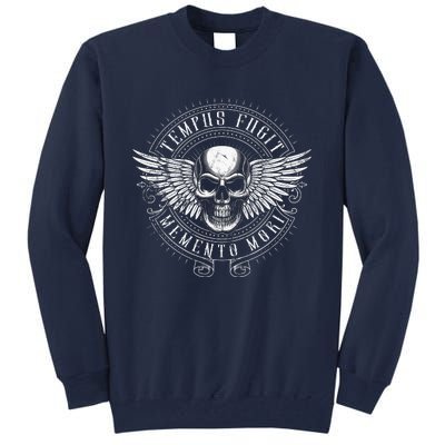 Tempus Fugit Memento Mori Latin Phrase Tall Sweatshirt