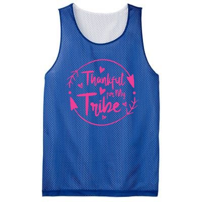 Thankful For My Tribe Funny Mom Life Family Mommy Cute Mom Cute Gift Mesh Reversible Basketball Jersey Tank