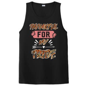 Thankful For My Tribe Teachers Family Matching Gift PosiCharge Competitor Tank