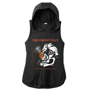 The Front Man Ladies PosiCharge Tri-Blend Wicking Draft Hoodie Tank