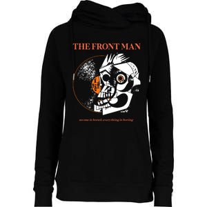 The Front Man Womens Funnel Neck Pullover Hood