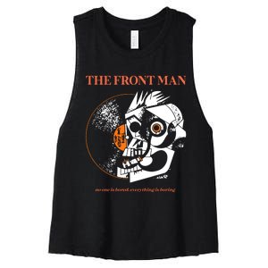 The Front Man Women's Racerback Cropped Tank