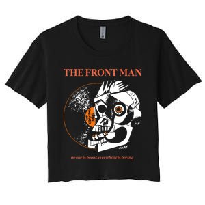 The Front Man Women's Crop Top Tee