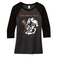 The Front Man Women's Tri-Blend 3/4-Sleeve Raglan Shirt