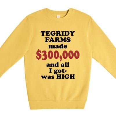 Tegridy Farms Made 300000 Premium Crewneck Sweatshirt