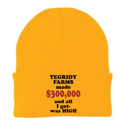 Tegridy Farms Made 300000 Knit Cap Winter Beanie