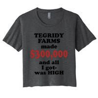 Tegridy Farms Made 300000 Women's Crop Top Tee