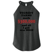 Tegridy Farms Made 300000 Women's Perfect Tri Rocker Tank