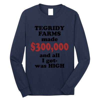 Tegridy Farms Made 300000 Long Sleeve Shirt