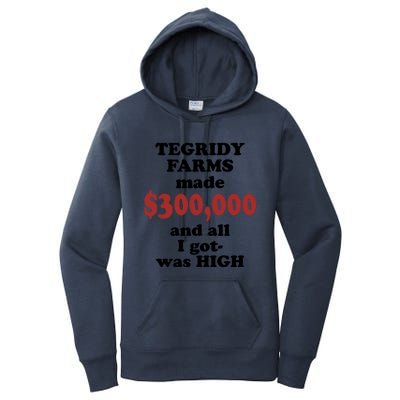 Tegridy Farms Made 300000 Women's Pullover Hoodie