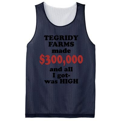 Tegridy Farms Made 300000 Mesh Reversible Basketball Jersey Tank