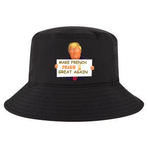 Trump Funny Make French Fries Great Again 2024Trump Vance Cool Comfort Performance Bucket Hat