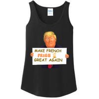 Trump Funny Make French Fries Great Again 2024Trump Vance Ladies Essential Tank