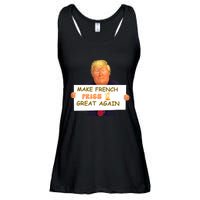 Trump Funny Make French Fries Great Again 2024Trump Vance Ladies Essential Flowy Tank