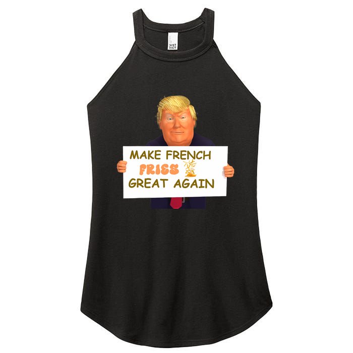 Trump Funny Make French Fries Great Again 2024Trump Vance Women's Perfect Tri Rocker Tank