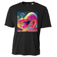 Trippy Fish Monster Cooling Performance Crew T-Shirt