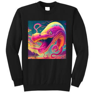 Trippy Fish Monster Sweatshirt