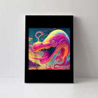 Trippy Fish Monster Canvas