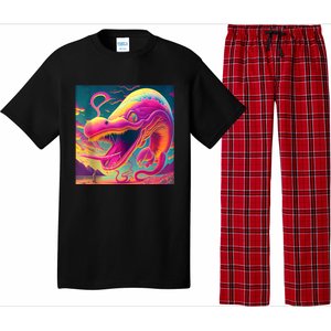 Trippy Fish Monster Pajama Set