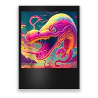 Trippy Fish Monster Poster