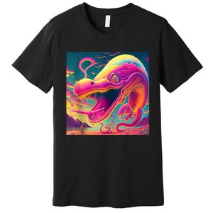 Trippy Fish Monster Premium T-Shirt