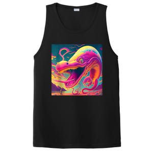 Trippy Fish Monster PosiCharge Competitor Tank