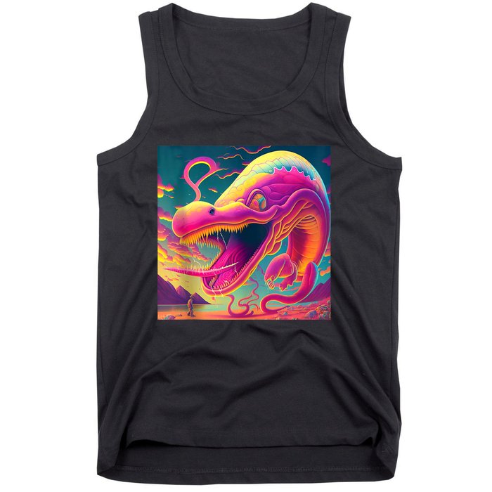 Trippy Fish Monster Tank Top