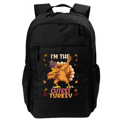 Thanksgiving Family Matching I'm The Cutest Turkey Funny Backpack