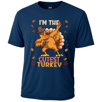 Thanksgiving Family Matching I'm The Cutest Turkey Funny Performance Shirt