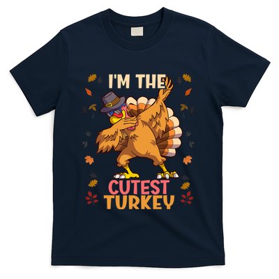 Thanksgiving Family Matching I'm The Cutest Turkey Funny T-Shirt