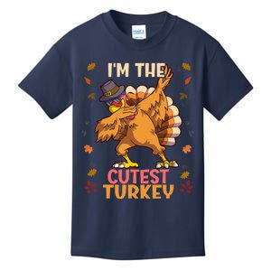 Thanksgiving Family Matching I'm The Cutest Turkey Funny Kids T-Shirt