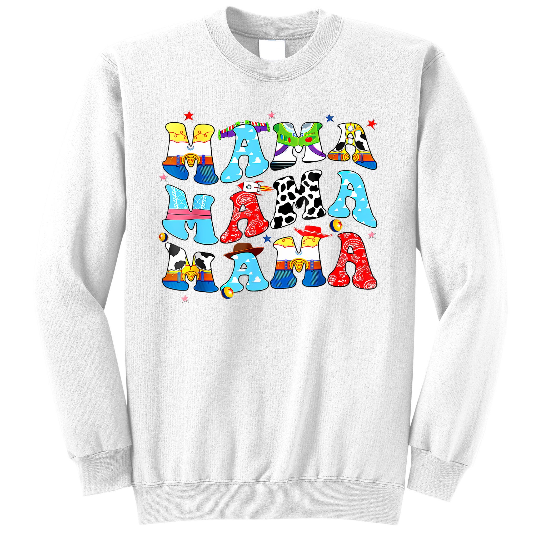 Toy Funny Mama Boy Mother'S Day Mom Sweatshirt