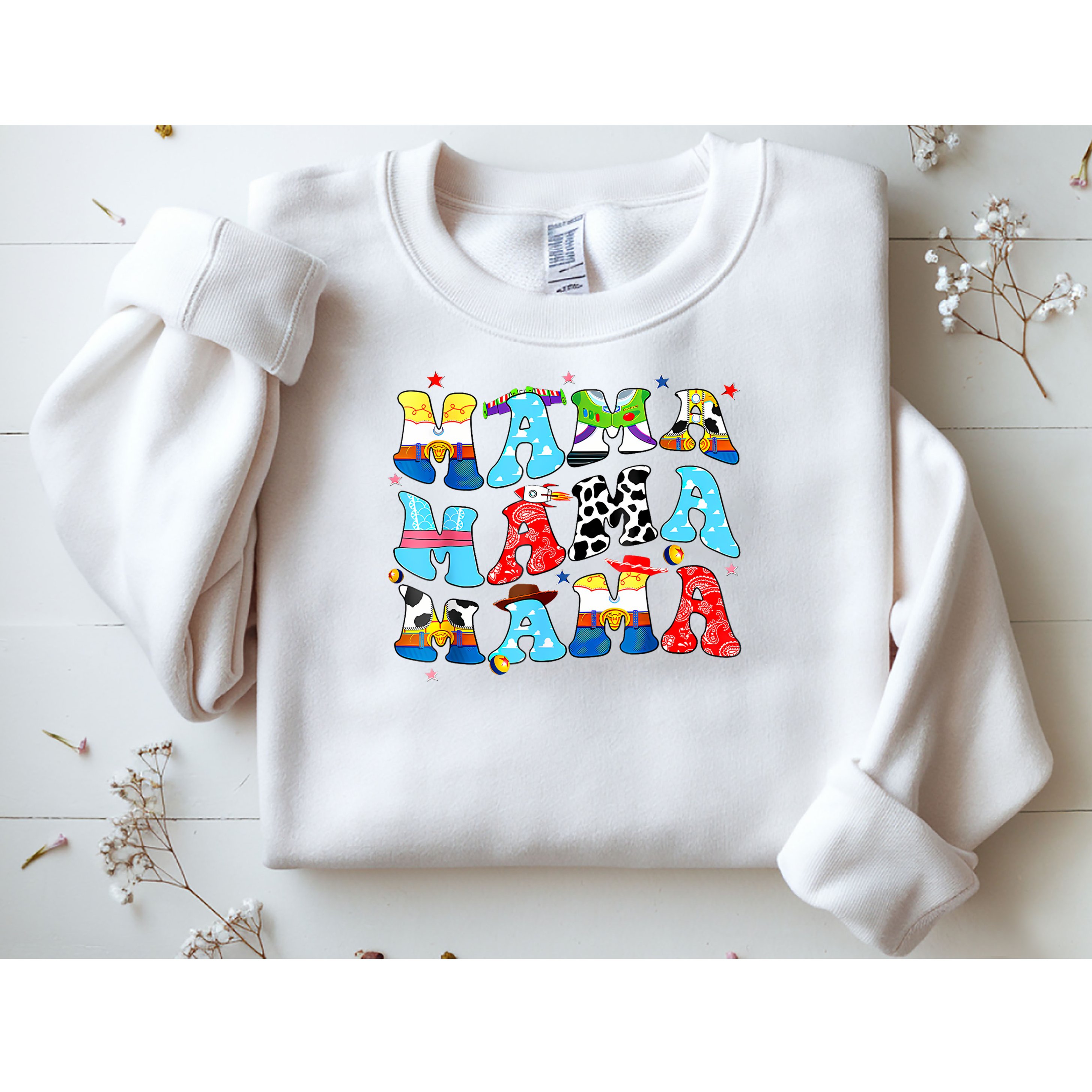 Toy Funny Mama Boy Mother'S Day Mom Sweatshirt