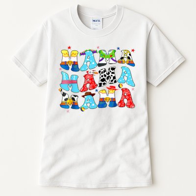 Toy Funny Mama Boy Mother'S Day Mom Tall T-Shirt