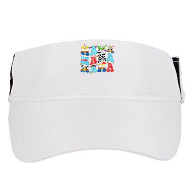 Toy Funny Mama Boy Mother'S Day Mom Adult Drive Performance Visor