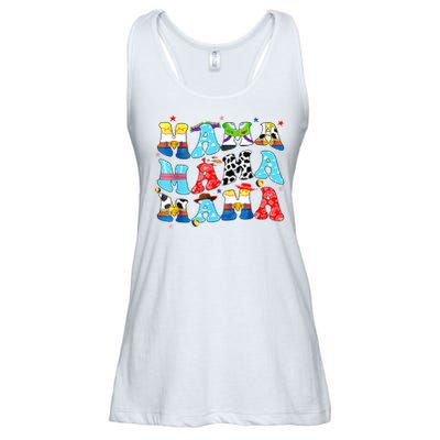 Toy Funny Mama Boy Mother'S Day Mom Ladies Essential Flowy Tank