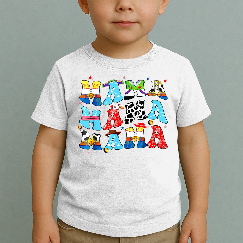 Toy Funny Mama Boy Mother'S Day Mom Toddler T-Shirt