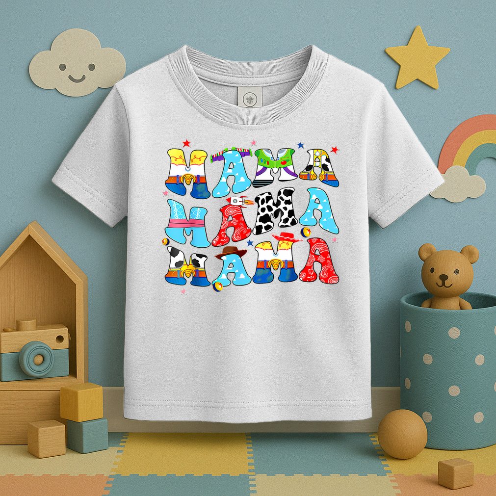 Toy Funny Mama Boy Mother'S Day Mom Toddler T-Shirt