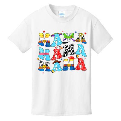 Toy Funny Mama Boy Mother'S Day Mom Kids T-Shirt