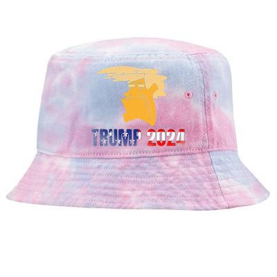 Trump Face Meme Trump 2024 Trump Merchandise. Tie-Dyed Bucket Hat