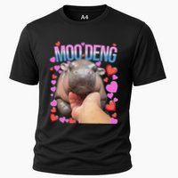 The Famous Moo Deng Pygmy Baby Hippo Moo Deng Cute Moodeng Performance Shirt