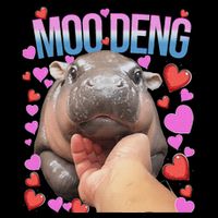 The Famous Moo Deng Pygmy Baby Hippo Moo Deng Cute Moodeng Performance Shirt