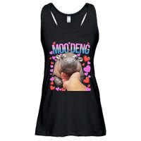 The Famous Moo Deng Pygmy Baby Hippo Moo Deng Cute Moodeng Ladies Essential Flowy Tank