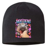 The Famous Moo Deng Pygmy Baby Hippo Moo Deng Cute Moodeng Sustainable Beanie