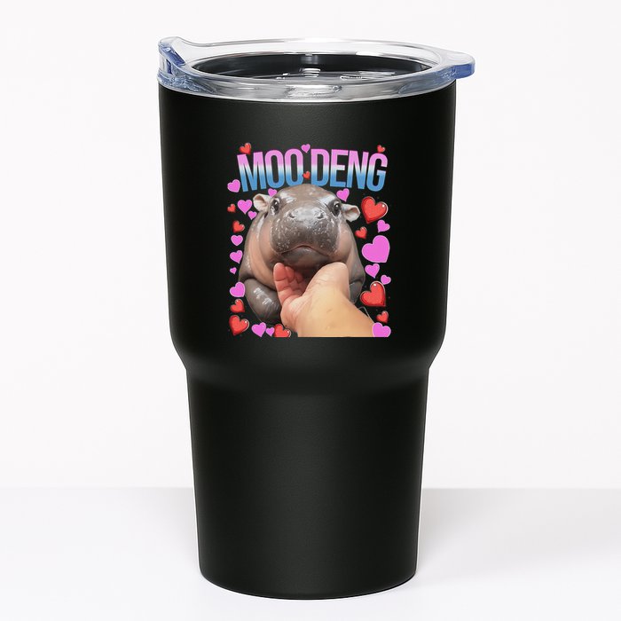 The Famous Moo Deng Pygmy Baby Hippo Moo Deng Cute Moodeng Tumbler
