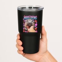 The Famous Moo Deng Pygmy Baby Hippo Moo Deng Cute Moodeng Tumbler