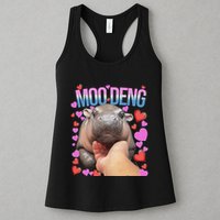 The Famous Moo Deng Pygmy Baby Hippo Moo Deng Cute Moodeng Womens Tank Top