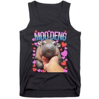 The Famous Moo Deng Pygmy Baby Hippo Moo Deng Cute Moodeng Tank Top